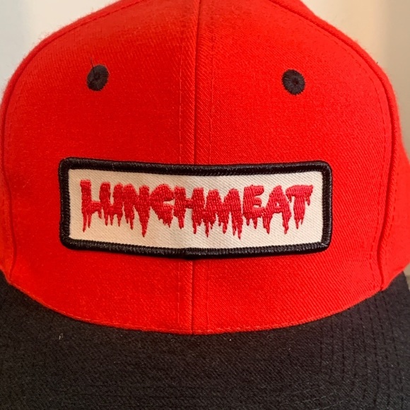 MEN’S Rare Horror VHS Bloody Lunchmeat Cap - Picture 2 of 7